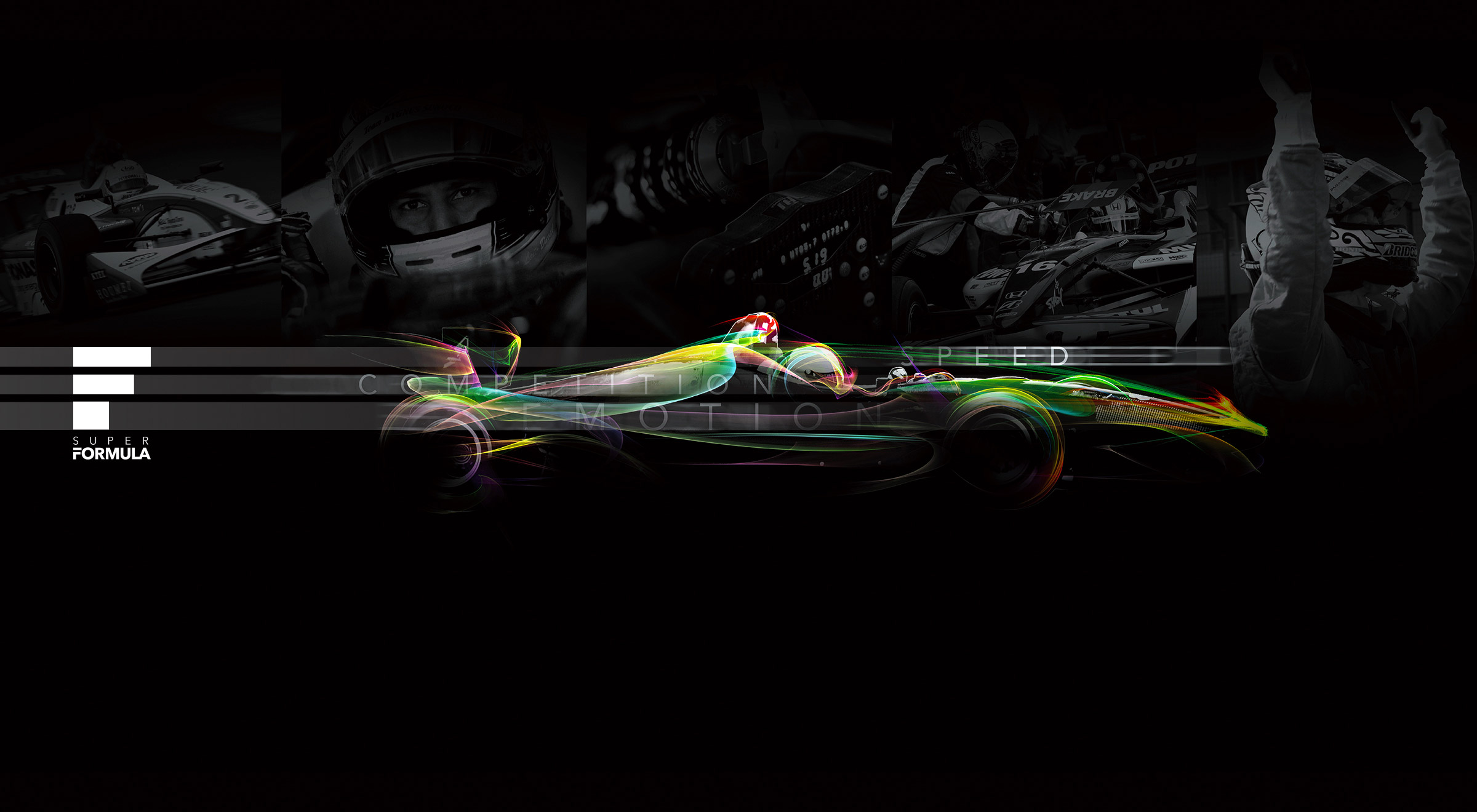 SUPER FORMULA Series Launch スーパーフォーミュラ ローンチキービジュアル