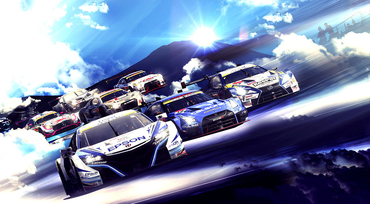 SUPER GT Main Visual 2017年第5戦富士 メインビジュアル