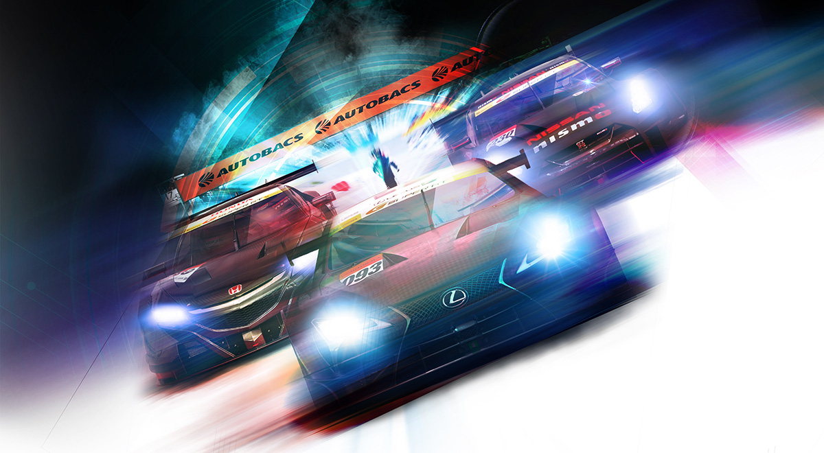 SUPER GT Main Visual 2017年第1戦岡山 メインビジュアル